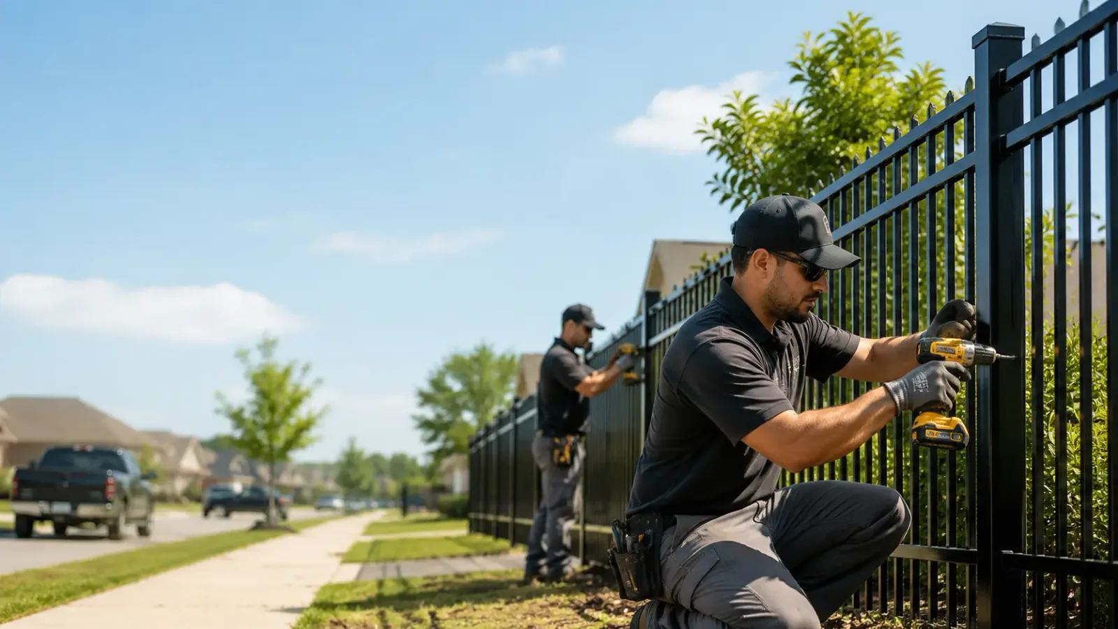 Metal Fence Installation in Irving, IL
